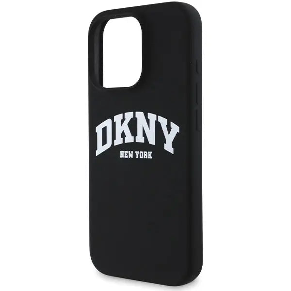 DKNY Silicone White Printed Logo MagSafe Case for iPhone 16 Pro Max - Black - Cell phone cases and covers<<<HurtelXML