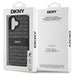 DKNY Texture Pattern Tonal Stripe iPhone 16 Case - Black - Cell phone cases and covers<<<HurtelXML