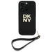 DKNY Wrist Strap Stock Logo iPhone 16 Pro Max Case - Black - Cell phone cases and covers<<<HurtelXML