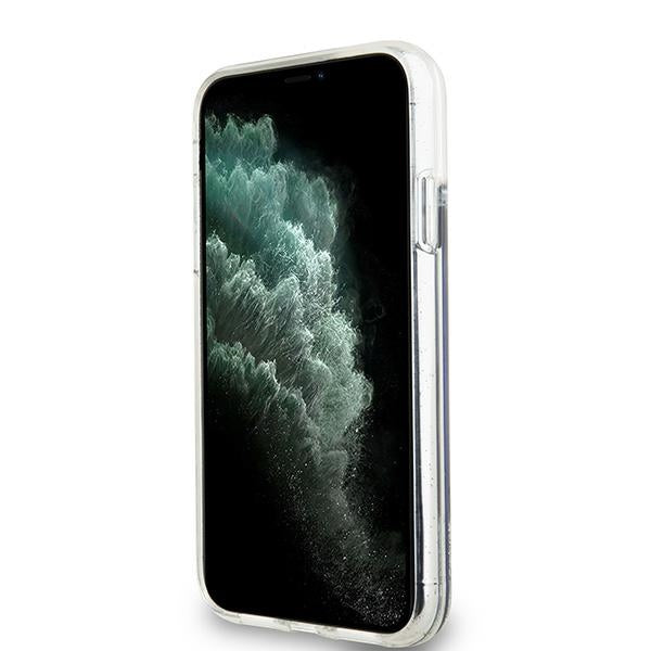 DKNY Liquid Glitter Big Logo case for iPhone 11 / Xr - black