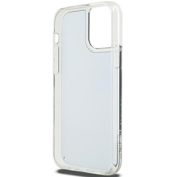 DKNY Liquid Glitter Big Logo iPhone 12 Pro/12 Case - Black