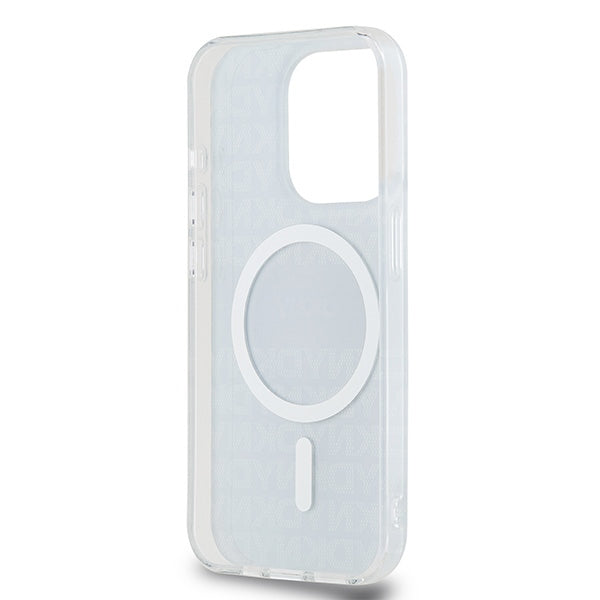 DKNY IML Mono &amp; Stripe MagSafe case for iPhone 13 Pro Max - black