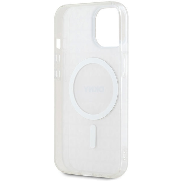 DKNY IML Mono &amp; Stripe MagSafe case for iPhone 15 / 14 / 13 - pink