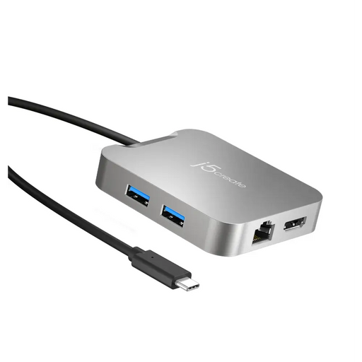 Docking station j5create JCD391 4K60 Elite USB-C PD USB-A HDMI RJ-45 - Аксесоари за лаптопи/таблети<<<Лаптопи таблети и