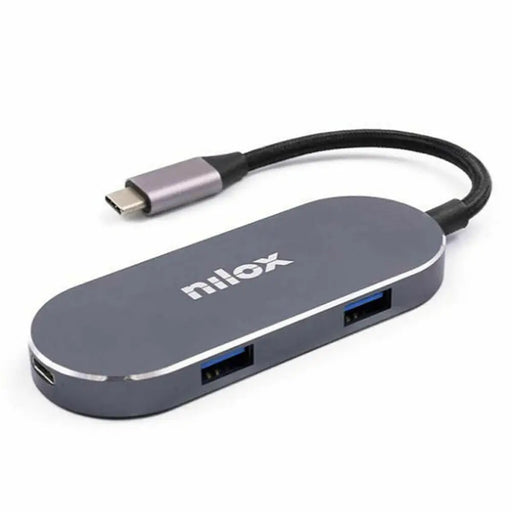 Dockstation Nilox Grey - Компютър Мрежи и компоненти<<<Компютри| Електроника<<<BigBuy&&&WIFI мрежи<<<Компютър Мрежи и