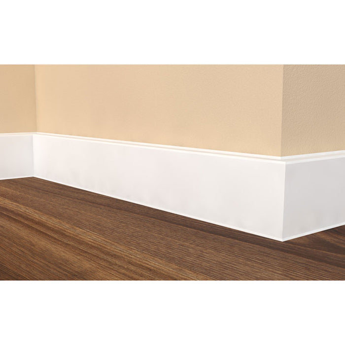 FLOOR MDF BOARD WITH PVC COATING DOELLKEN CUBU FLEX 80 WHITE