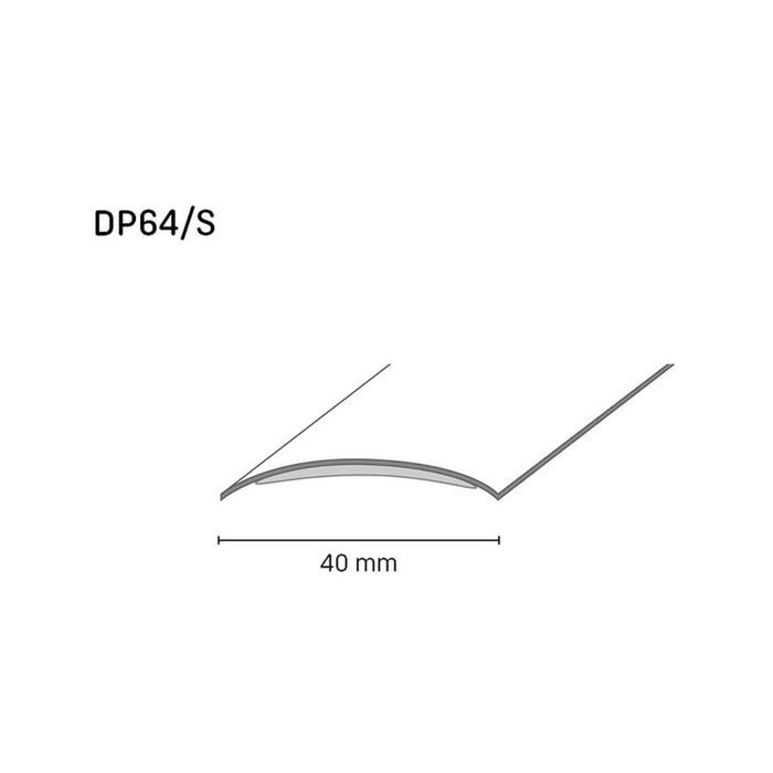 САМОЗАЛЕПВАЩА ПРЕХОДНА ЛАЙСТНА DOELLKEN 40 ММ. БРОНЗ 0.93 М.