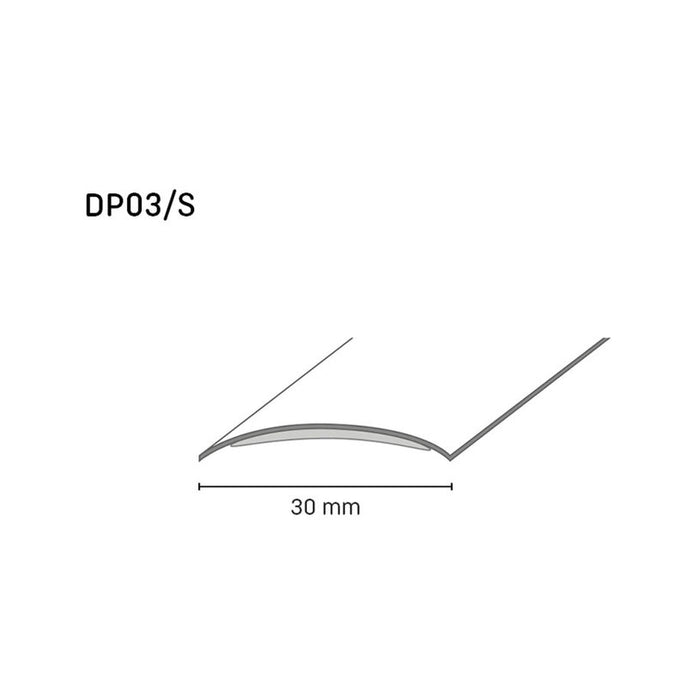 SELF-ADHESIVE TRANSITION SLAB DOELLKEN 30 MM. COGNAC OAK 0.93 M.
