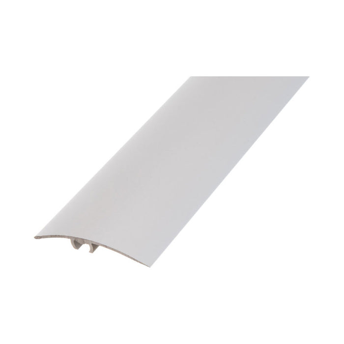 TRANSITIONAL MOLDING FOR HIDDEN INSTALLATION DOELLKEN 40 MM. SILVER 2.7 M.