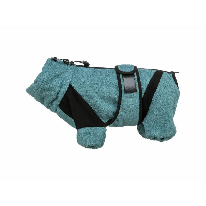 Dog bathrobe Trixie Blue M L M/L - Домашни Животни<<<Дом Градина<<<BigBuy&&&Здраве и хигиена<<<Домашни Животни<<<Дом