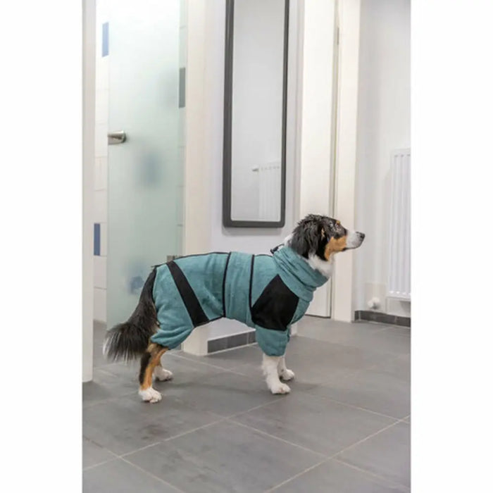 Dog bathrobe Trixie Blue XS - Домашни Животни<<<Дом Градина<<<BigBuy&&&Здраве и хигиена<<<Домашни Животни<<<Дом