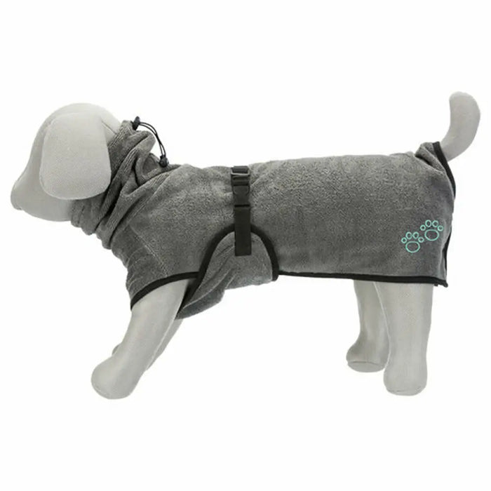 Dog bathrobe Trixie Grey XS - Домашни Животни<<<Дом Градина<<<BigBuy&&&Здраве и хигиена<<<Домашни Животни<<<Дом