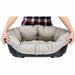 Dog Bed Ferplast Grey 73 x 55 x 27 cm - Домашни Животни<<<Дом Градина<<<BigBuy&&&Къщички и легълца<<<Домашни