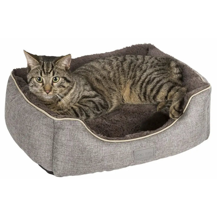 Dog Bed Kerbl Samuel Grey 50 x 40 x 15 cm - Домашни Животни<<<Дом Градина<<<BigBuy&&&Къщички и легълца<<<Домашни