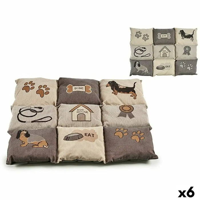 Dog Bed Mascow 56 x 7,5 x 80 cm Pets (6 Units) - Домашни Животни<<<Дом Градина<<<BigBuy&&&Къщички и легълца<<<Домашни
