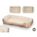 Dog Bed Mascow Grey Khaki 70 x 15 x 50 cm (14 Units) - Домашни Животни<<<Дом Градина<<<BigBuy&&&Къщички и