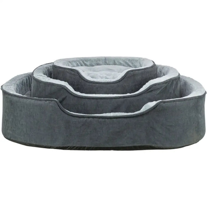 Dog Bed Trixie Vital Lino Soft Grey Light grey 60 x 45 cm - Къщички и легълца<<<Домашни Животни<<<Дом Градина<<<BigBuy