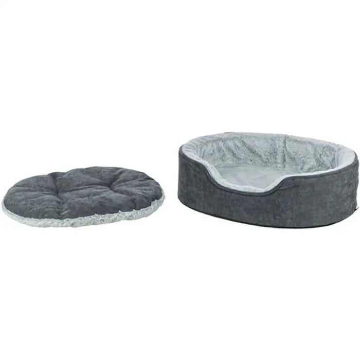 Dog Bed Trixie Vital Lino Soft Grey Light grey 60 x 45 cm - Къщички и легълца<<<Домашни Животни<<<Дом Градина<<<BigBuy