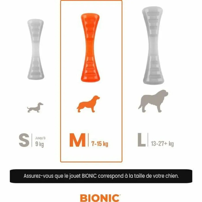 Dog chewing toy Bionic Urban stick Orange M - Домашни Животни<<<Дом Градина<<<BigBuy&&&Играчки<<<Домашни Животни<<<Дом