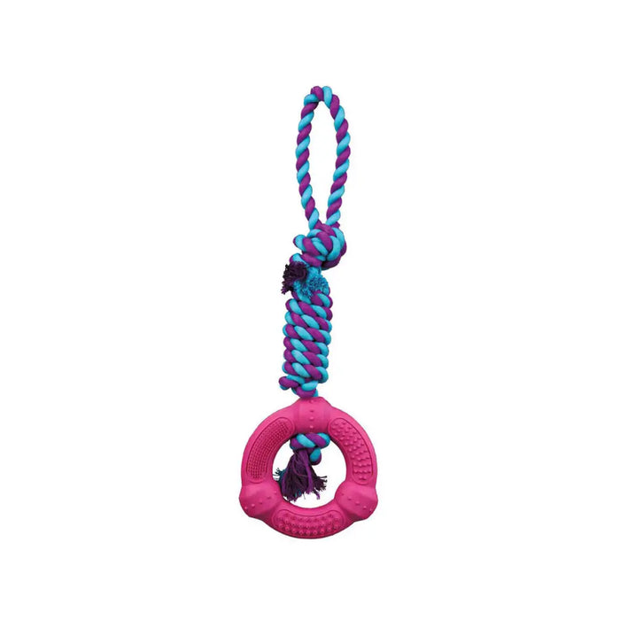 Dog chewing toy Trixie Polyester Cotton Ø 12 × 41 CM - Домашни Животни<<<Дом Градина<<<BigBuy&&&Играчки<<<Домашни