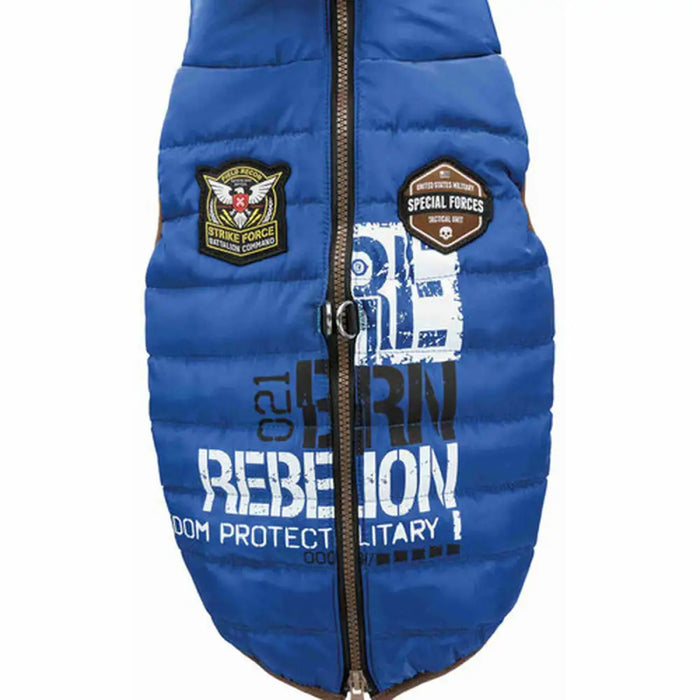 Dog coat Trixie Saint-Malo Blue M - Домашни Животни<<<Дом Градина<<<BigBuy&&&Пътуване и разходки<<<Домашни