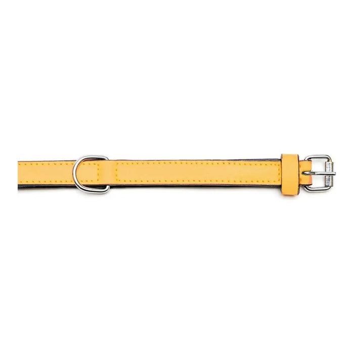 Dog collar Gloria Padded Yellow (30 x 1,5 cm) - Домашни Животни<<<Дом Градина<<<BigBuy&&&Пътуване и разходки<<<Домашни
