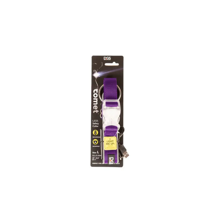 Dog collar Dog Gone Smart Purple L Light - Домашни Животни<<<Дом Градина<<<BigBuy&&&Пътуване и разходки<<<Домашни