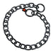 Dog collar Hs Sprenger Black 4 mm Links Semi-long (69 cm) - Домашни Животни<<<Дом Градина<<<BigBuy&&&Пътуване и