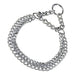 Dog collar Hs Sprenger Silver 2 mm Double Links (50 cm) - Домашни Животни<<<Дом Градина<<<BigBuy&&&Пътуване и