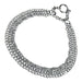Dog collar Hs Sprenger Silver 2 mm Triple Links (55 cm) - Домашни Животни<<<Дом Градина<<<BigBuy&&&Пътуване и