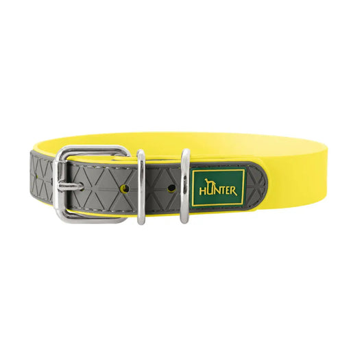 Dog collar Hunter Convenience 53-61 cm L/XL Yellow - Домашни Животни<<<Дом Градина<<<BigBuy&&&Пътуване и