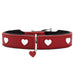 Dog collar Hunter Love S/M 35-40 cm Rojo/Blanco - Домашни Животни<<<Дом Градина<<<BigBuy&&&Пътуване и