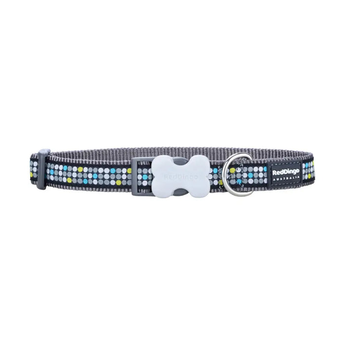 Dog collar Red Dingo Modern on Cool 20-32 cm Grey - Домашни Животни<<<Дом Градина<<<BigBuy&&&Пътуване и