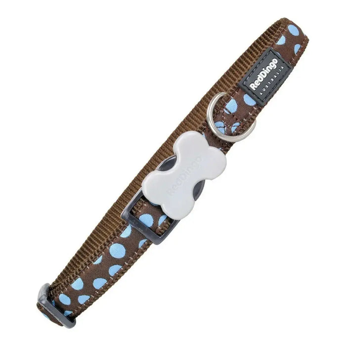 Dog collar Red Dingo Spots (2,5 x 41-63 cm) - Домашни Животни<<<Дом Градина<<<BigBuy&&&Пътуване и разходки<<<Домашни