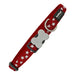 Dog collar Red Dingo Style Red Stars (2 x 31-47 cm) - Домашни Животни<<<Дом Градина<<<BigBuy&&&Пътуване и
