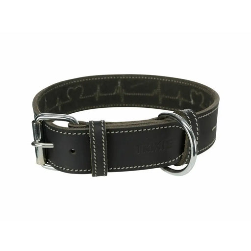 Dog collar Trixie Heartbeat Black S/M 34-40 cm - Домашни Животни<<<Дом Градина<<<BigBuy&&&Пътуване и разходки<<<Домашни