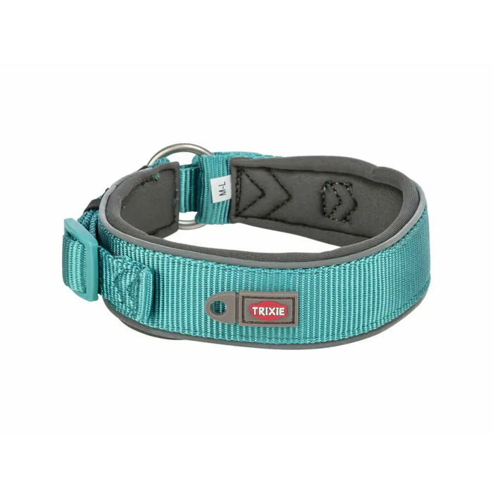 Dog collar Trixie Premium Graphite Light Blue XS/S 27-35 cm - Домашни Животни<<<Дом Градина<<<BigBuy&&&Пътуване и