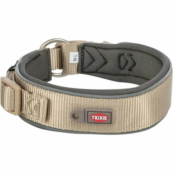 Dog collar Trixie Premium Graphite Sand S/M 33-42 cm - Домашни Животни<<<Дом Градина<<<BigBuy&&&Пътуване и