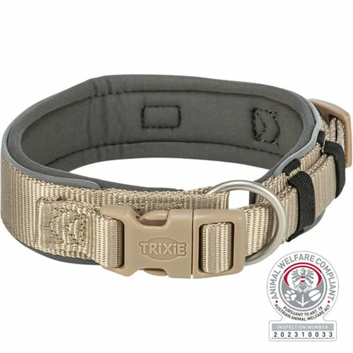 Dog collar Trixie Premium Graphite Sand S/M 33-42 cm - Домашни Животни<<<Дом Градина<<<BigBuy&&&Пътуване и