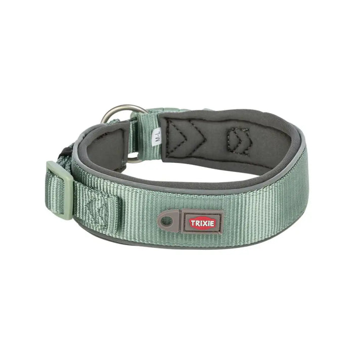 Dog collar Trixie Premium Green Graphite L 46-55 cm - Домашни Животни<<<Дом Градина<<<BigBuy&&&Пътуване и