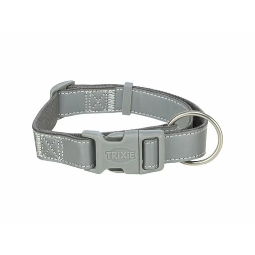 Dog collar Trixie Premium Reflect Graphite S-M 30-45 cm - Домашни Животни<<<Дом Градина<<<BigBuy&&&Пътуване и