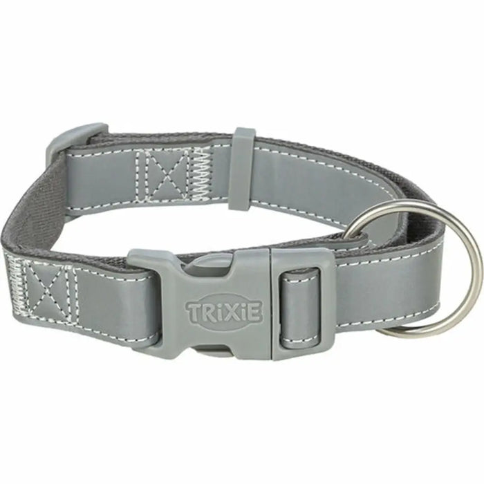 Dog collar Trixie Premium Reflect Graphite S-M 30-45 cm - Домашни Животни<<<Дом Градина<<<BigBuy&&&Пътуване и