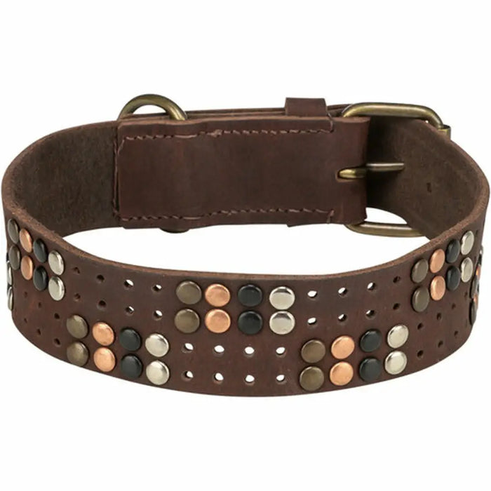 Dog collar Trixie Rustic Dark brown XL - Домашни Животни<<<Дом Градина<<<BigBuy&&&Пътуване и разходки<<<Домашни