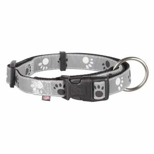 Dog collar Trixie Silver Reflect Black Grey S/M 30-45 cm - Домашни Животни<<<Дом Градина<<<BigBuy&&&Пътуване и