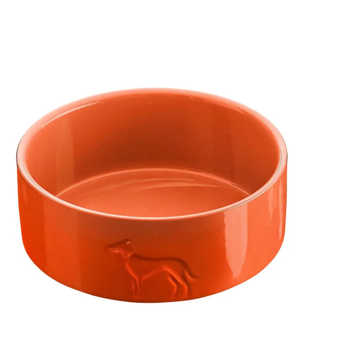 Dog Feeder Hunter OSBY Orange Ceramic 1,1 L - Домашни Животни<<<Дом Градина<<<BigBuy&&&Купички за храна и