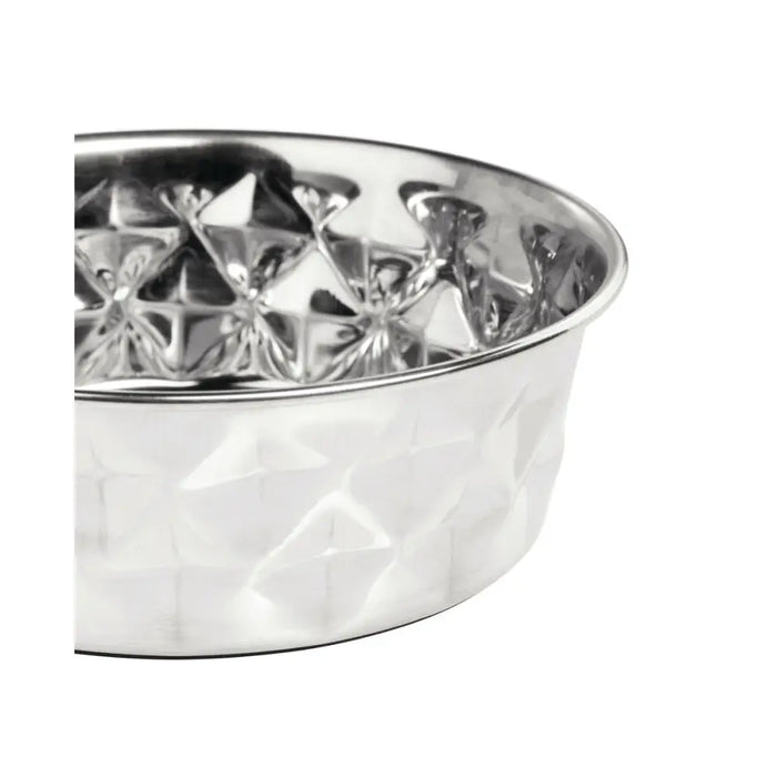Dog Feeder Hunter Silicone Stainless steel 1,05 L - Домашни Животни<<<Дом Градина<<<BigBuy&&&Купички за храна и