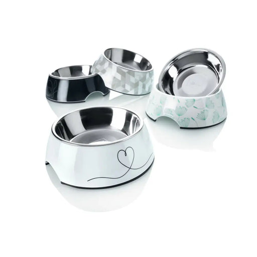 Dog Feeder Hunter Valencia White 350 ml - Домашни Животни<<<Дом Градина<<<BigBuy&&&Купички за храна и вода<<<Домашни