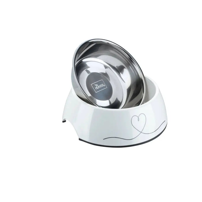 Dog Feeder Hunter Valencia White 700 ml - Домашни Животни<<<Дом Градина<<<BigBuy&&&Купички за храна и вода<<<Домашни