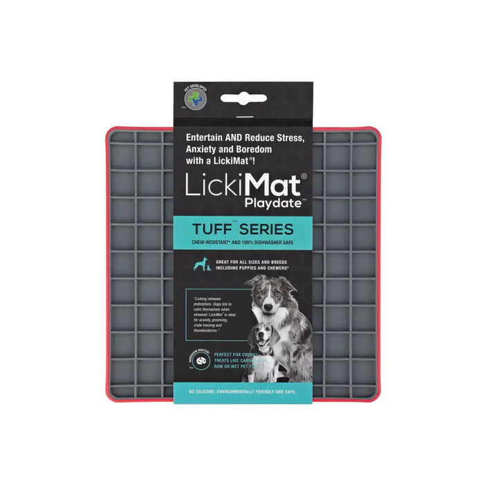 Dog Feeder Lickimat polypropylene TPR Red - Домашни Животни<<<Дом Градина<<<BigBuy&&&Купички за храна и вода<<<Домашни