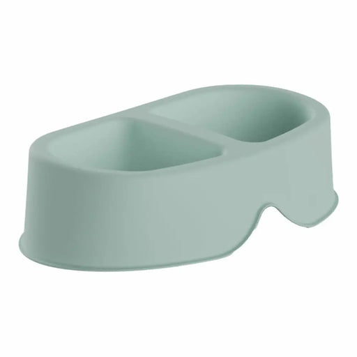 Dog Feeder Plastiken 20138 Green Plastic 0,5 L Double - Домашни Животни<<<Дом Градина<<<BigBuy&&&Купички за храна и